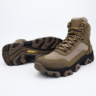 Кожаные демисезонные ботинки OKSY TACTICAL Koyot арт. 070112-cordura 43 размер - изображение 3