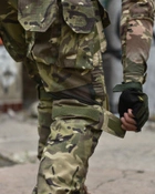 Военные летние штаны со съемными наколенниками Мультикам L - изображение 4