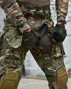 Военные летние штаны со съемными наколенниками Мультикам L - изображение 6