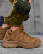Тактические кроссовки военные Salomon туристические ботинки мужские берцы армейские весна Койот 41 р - изображение 8
