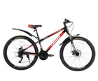Велосипед Cross 24 Focus 2025 Рама-11 black-red