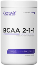 ВСАА OstroVit BCAA 2-1-1 400 г Натуральний (5902232618495) - зображення 1