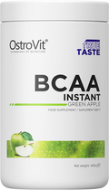 Амінокислота OstroVit BCAA Instant 400 г Зелене яблуко (5902232613940) - зображення 1