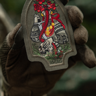 Нашивка Мотанка Ranger M-Tac Green (вышивка) - изображение 9