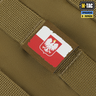 Прапор White/Red/Coyote Polska Patch MOLLE M-Tac - зображення 4