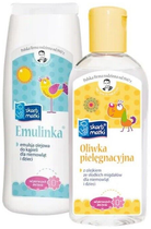 Zestaw Skarb Matki Emulinka emulsja do kąpieli 250 ml + oliwka pielęgnacyjna 200 ml (5901968019538)