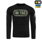 Футболка M-Tac Logo длинный рукав Black S - изображение 2