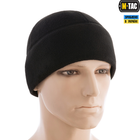 Шапка M-Tac Watch Cap фліс (260г/м2) with Slimtex Black XL - зображення 3