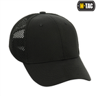 Сітка з рип-стоп бейсболка M-Tac L/XL Flex Black - зображення 4