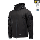 Куртка M-Tac Soft Shell з підстібкою Black L - зображення 1