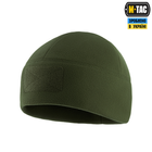 Шапка M-Tac Watch Cap Elite фліс (320г/м2) з липучкою Army Olive M - зображення 5