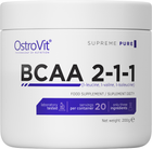 Aminokwas OstroVit Extra Pure BCAA 2-1-1 200 g Bez smaku (5902232610130) - obraz 1