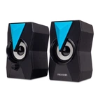 Комп'ютерні колонки 2.0 Microlab B-22 6Вт RGB Led USB Black-Blue