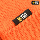 Шапка M-Tac тонкая вязка 100% акрил Orange S/M - изображение 6