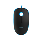 Проводная мышка Modecom MC-M111 3кн 1600dpi Black-Blue (M-MC-M111-140)