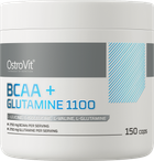 BCAA OstroVit BCAA + Glutamina 1100 mg 150 kapsułek (5903246228410)