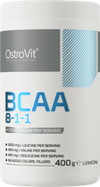 Aminokwas OstroVit BCAA 8-1-1 400 g Cytryna (5902232611366)