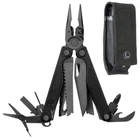 Мультитул Leatherman Charge Plus Black, синтетический чехол