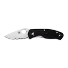 Нож складной Spyderco Persistence FRN полусеррейтор тип замка Liner Lock C136PSBK