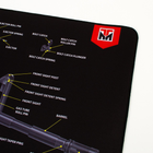 Килимок для зброї Tekmat AR-15 Cutaway - зображення 6