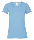 Футболка Fruit of the Loom Valueweight lady-fit XS YT Небесно-Блакитний (0613720YTXS)