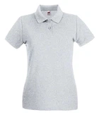 Поло Fruit of the Loom Premium polo lady-fit XL Серый (063030094XL)