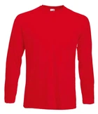 Футболка з довгим рукавом Fruit of the Loom Valueweight long sleeve M 40 Червоний (061038040M)