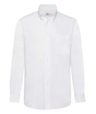 Рубашка Fruit of the Loom Oxford shirt long sleeve 3XL Белый (0651140303XL)
