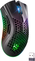 Безпроводная игровая мышка Defender Warlock GM-709L RGB 2400dpi Black (52709)