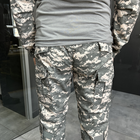 Брюки тактические Combat с пазами под наколенники, поликоттон, пиксель НАТО, размер XL, штаны для военных - изображение 6