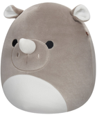 М'яка іграшка Squishmallows Little Plush Irving Grey Rhino 19см (0196566186774) - зображення 5