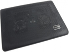 Охолоджувальна підставка для ноутбука Esperanza Tivano EA144 15.6" Black - зображення 2