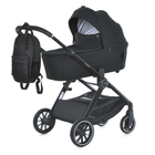 Универсальная коляска 2в1 El Camino GENESIS ME 1126 Jet Black Черный