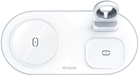 Бездротова зарядка McDodo 3в1 15W телефон/TWS/Apple Watch White (6921002670623) - зображення 1