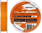 Леска Brain Classic Carp Line (solid orange) 150 м 0.25 мм 15 фунтов 6.6 кг (18588085)