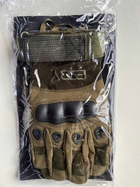 Перчатки защитные Оливка Полнопалые (G-09RTR) - изображение 4