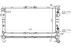 Радіатор охолодження двигуна STARLINE MZ2027 Mazda 626 FP5915200, FPA115200, FS1115200D