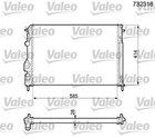 Радіатор охолодження двигуна Valeo 732316 Renault Megane, Scenic 7700425842