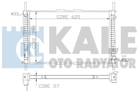 Радіатор охолодження двигуна KALE 368700 Ford Mondeo 1114764, 1115770, 1124902