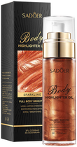 Шимер для тіла Sadoer Body Highlighter Oil №04 reddish brown 85 мл (6976504681349)
