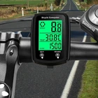 Багатофункціональний велокомп'ютер спідометр Bicycle Сomputer 668 чорний