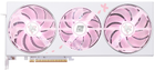 Відеокарта PowerColor PCI-Ex Radeon RX 7800 XT Hellhound Sakura Limited Edition OC 16GB GDDR6 (256bit) (2520/19500) (HDMI, 3 x DisplayPort) (RX7800XT 16G-L/OC/SAKURA LIMITED) - зображення 1