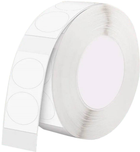 Термічні етикетки Niimbot Stickers T круглі 14 x 28 мм 200 шт. White (6975746636704) - зображення 1