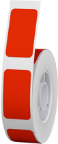 Etykiety termiczne Niimbot Stickers 10 x 25 mm 240 szt. Red (6975746634052) - obraz 1