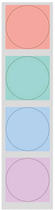 Etykiety termiczne Niimbot Stickers T 41 x 41 mm 175 szt. Multicolor (6975746636766) - obraz 2