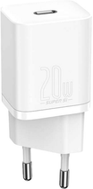 Ładowarka sieciowa Baseus Super Si Quick Charger 1C 20 W z przewodem USB-C - Lightning 1 m Biała (TZCCSUP-B02) - obraz 3