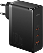 Мережевий зарядний пристрій Baseus GaN5 Pro 2 x USB-C + USB 160 W Black (P10110825113-00) - зображення 2
