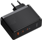 Ładowarka sieciowa Baseus GaN5 Pro 2 x USB-C + USB 160 W Czarna (P10110825113-00) - obraz 3