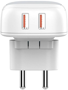 Мережевий зарядний пристрій Ldnio 2 x USB 18 W + кабель Lightning (A2512Q Lightning) - зображення 1