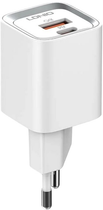 Мережевий зарядний пристрій Ldnio USB-C 20 W + кабель USB-C - USB-C (A2318C Type-C-Type-C) - зображення 8